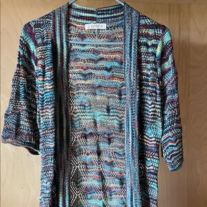Aziza Vibrant Knit Cardigan